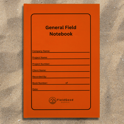 General Field Notebook - Hardcover 5.5" x 8.5"