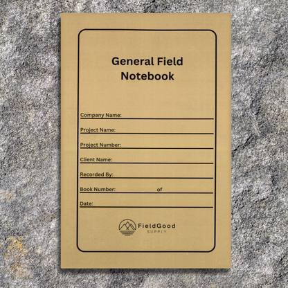 General Field Notebook - Paperback 5.5" x 8.5"