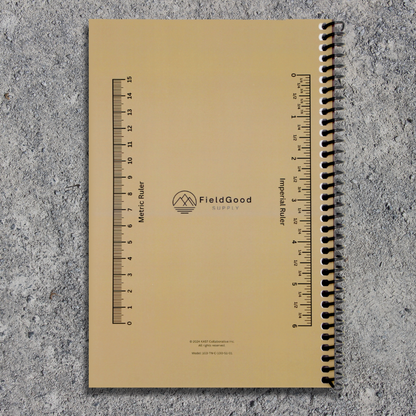 General Field Notebook - Coil Bound 5.5" x 8.5"