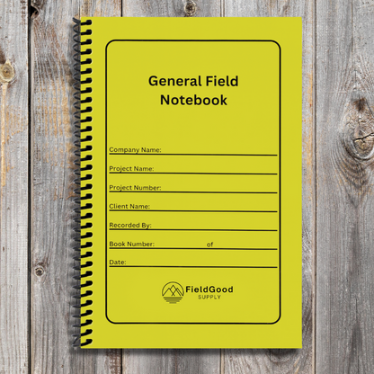 General Field Notebook - Coil Bound 5.5" x 8.5"