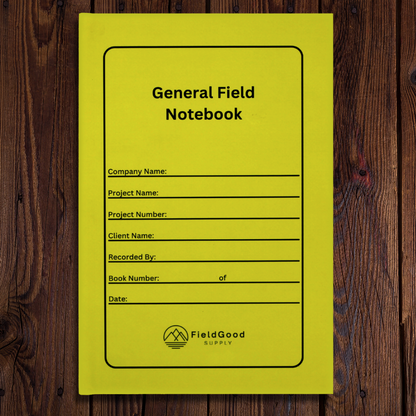 General Field Notebook - Hardcover 5.5" x 8.5"