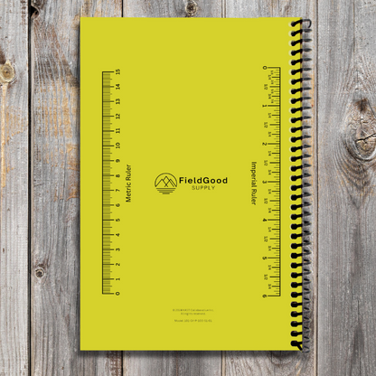 General Field Notebook - Coil Bound 5.5" x 8.5"